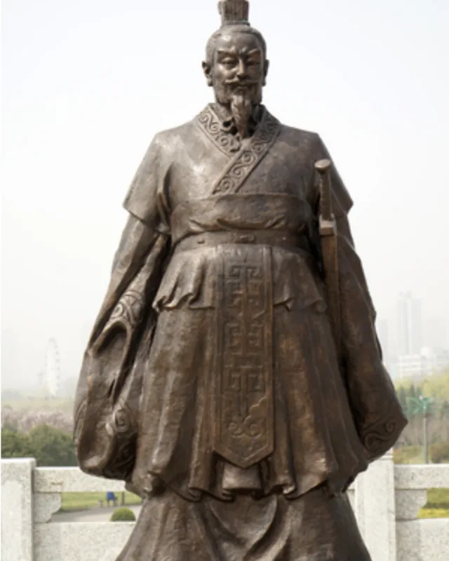 Estatua moderna de Han Fei