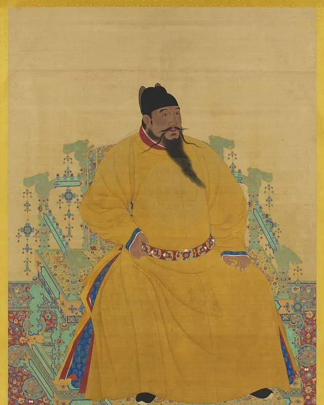 Retrato de Emperador Yongle (Zhu Di)