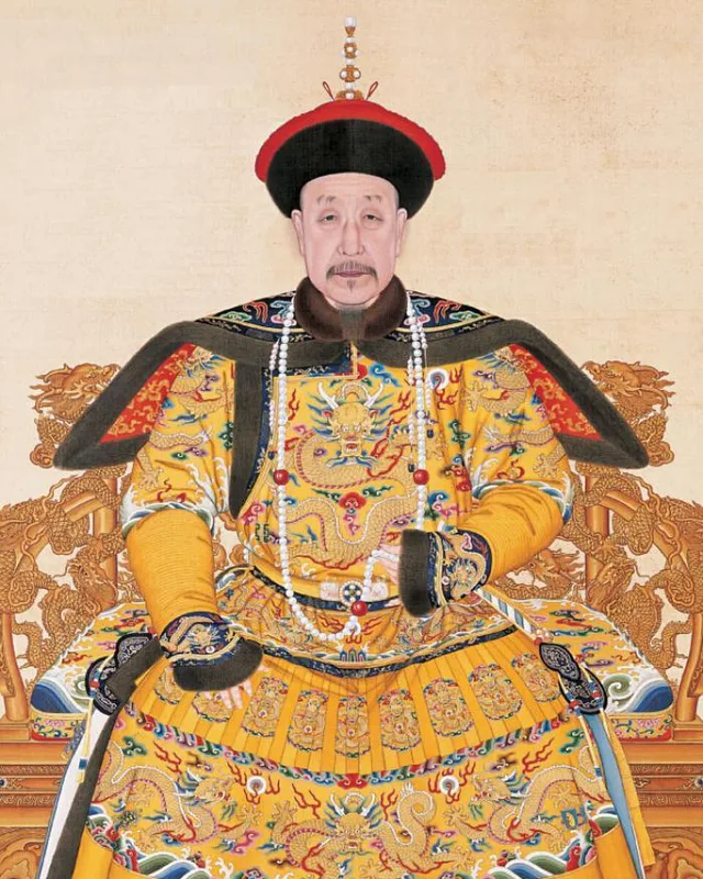 Retrato de Emperador Qianlong