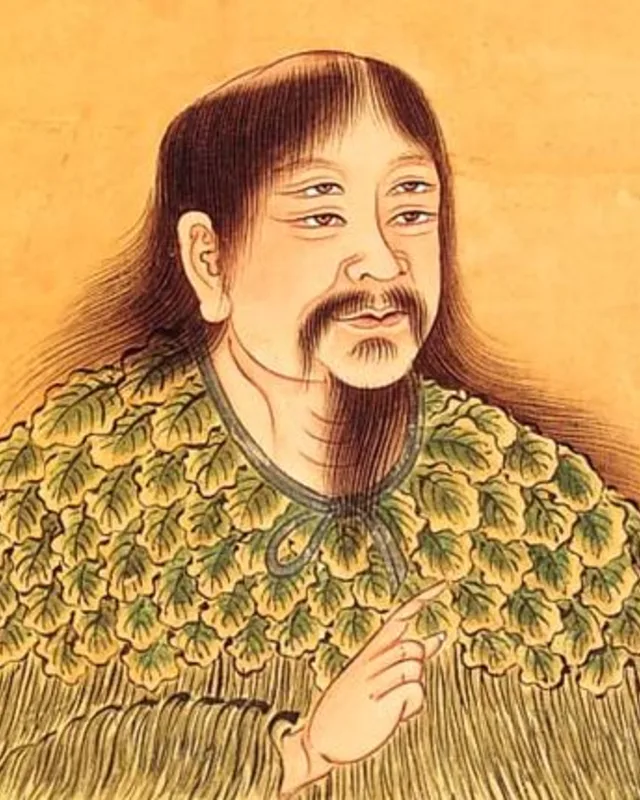 Representación tradicional de Cangjie con cuatro ojos