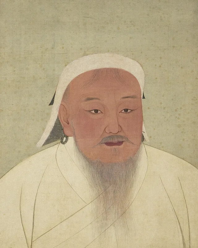 Retrato dinástico póstumo de Gengis Kan